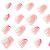 12 Sizes-24 Pcs Press On Nails JP2262