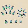 12 Sizes-24 Pcs Press On Nails Y448