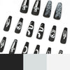 12 Sizes-24 Pcs Press On Nails JP1555