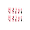 12 Sizes-24 Pcs Press On Nails JP1759
