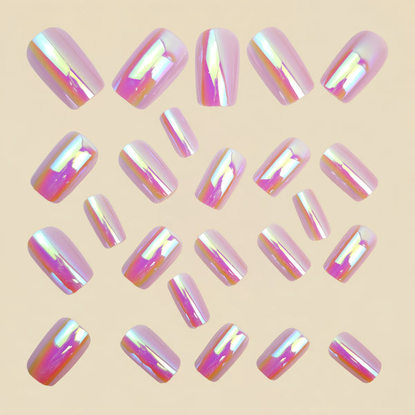 12 Sizes-24 Pcs Press On Nails Y1381