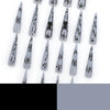 12 Sizes-24 Pcs Press On Nails JP3490