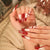 12 Sizes-24 Pcs Press On Nails JP1916
