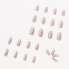12 Sizes-24 Pcs Press On Nails JP1038