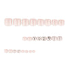 12 Sizes-24 Pcs Press On Nails JP3702