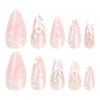 12 Sizes-24 Pcs Press On Nails JP2950