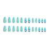 12 Sizes-24 Pcs Press On Nails W1924
