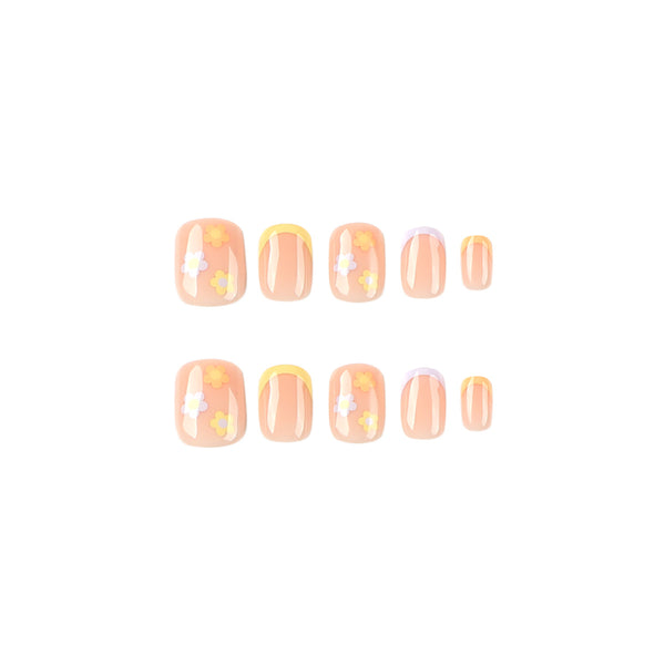12 Sizes-24 Pcs Press On Nails JP2599