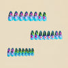 12 Sizes-24 Pcs Press On Nails Y948