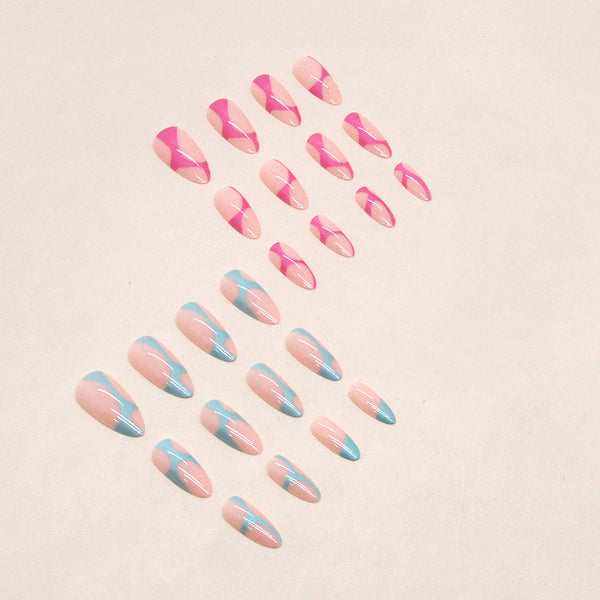 12 Sizes-24 Pcs Press On Nails W800