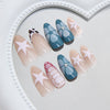 12 Sizes-24 Pcs Press On Nails Z1064