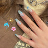 12 Sizes-24 Pcs Press On Nails JP1551