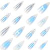 12 Sizes-24 Pcs Press On Nails JP4200