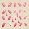 12 Sizes-24 Pcs Press On Nails Y508