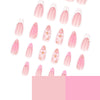 12 Sizes-24 Pcs Press On Nails JP4352