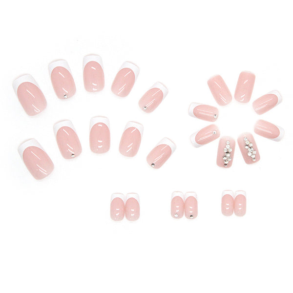 12 Sizes-24 Pcs Press On Nails Z400