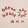 12 Sizes-24 Pcs Press On Nails W1088