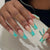 12 Sizes-24 Pcs Press On Nails G008
