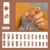 12 Sizes-24 Pcs Press On Nails R301