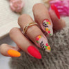 12 Sizes-24 Pcs Press On Nails JP1987