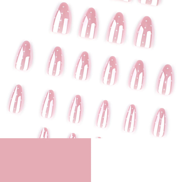 12 Sizes-24 Pcs Press On Nails JP4204