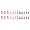 12 Sizes-24 Pcs Press On Nails Z1120