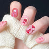 12 Sizes-24 Pcs Press On Nails JP3121
