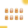 12 Sizes-24 Pcs Press On Nails C1630