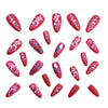 12 Sizes-24 Pcs Press On Nails Y684