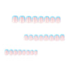 12 Sizes-24 Pcs Press On Nails JP3979