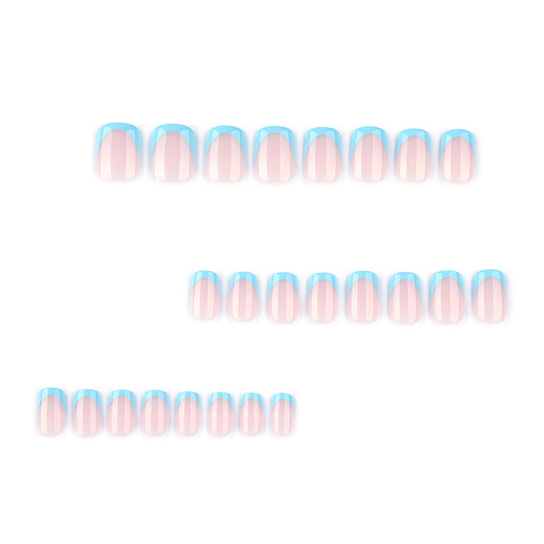 12 Sizes-24 Pcs Press On Nails JP3979