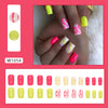 12 Sizes-24 Pcs Press On Nails W1054