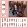 12 Sizes-24 Pcs Press On Nails W243