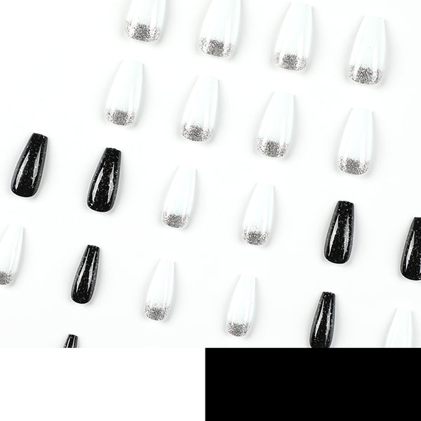 12 Sizes-24 Pcs Press On Nails JP2222