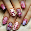12 Sizes-24 Pcs Press On Nails Y502-1