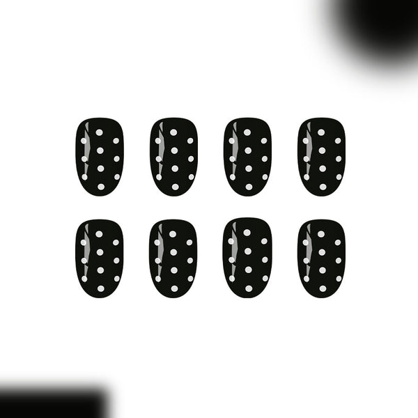 12 Sizes-24 Pcs Press On Nails C1941