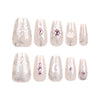 12 Sizes-24 Pcs Press On Nails JP2834