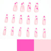 12 Sizes-24 Pcs Press On Nails JP1468