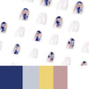 12 Sizes-24 Pcs Press On Nails JP2585