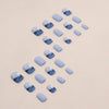 12 Sizes-24 Pcs Press On Nails W969