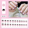 12 Sizes-24 Pcs Press On Nails W1891