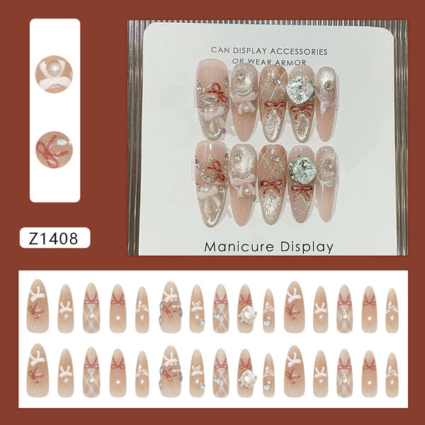 30 Pcs Press On Nails Z1408