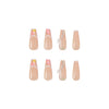 12 Sizes-24 Pcs Press On Nails Z153