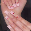 12 Sizes-24 Pcs Press On Nails W077