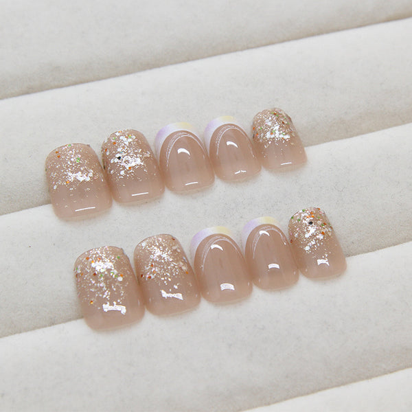 12 Sizes-24 Pcs Press On Nails R866