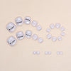 12 Sizes-24 Pcs Press On Nails F109