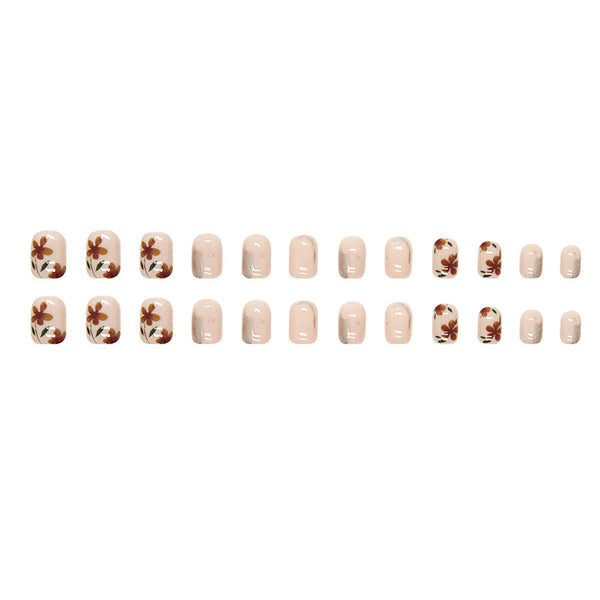 12 Sizes-24 Pcs Press On Nails R679