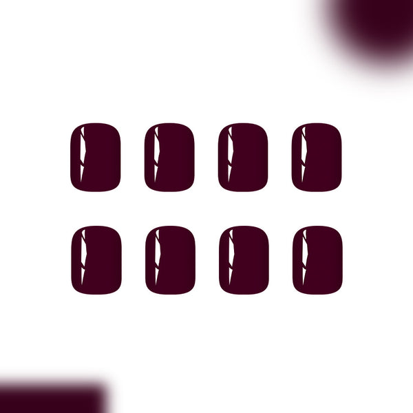 12 Sizes-24 Pcs Press On Nails C1190