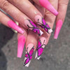 12 Sizes-24 Pcs Press On Nails W201