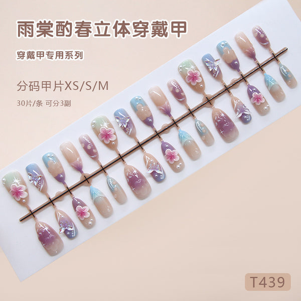 30 Pcs Press On Nails Z1346